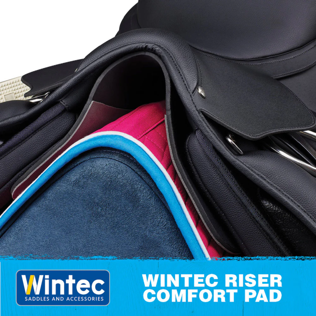 Wintec Riser Comfort Pad Dressage/All Purpose - Black