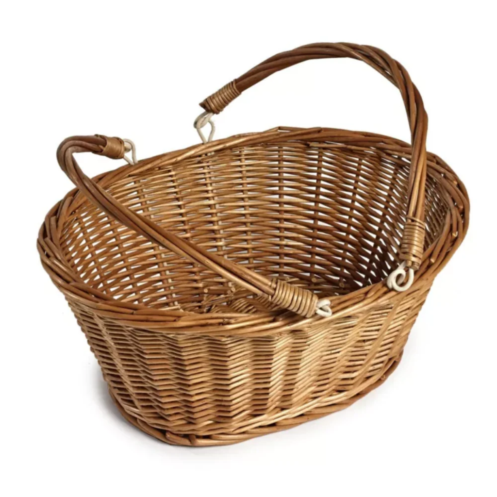 Smart Grooming Wicker Show Basket