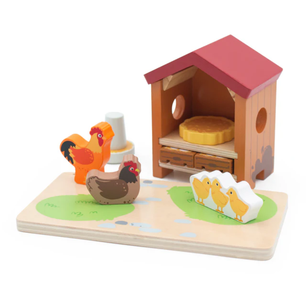 Inside Out Toys Chicken Coop Set