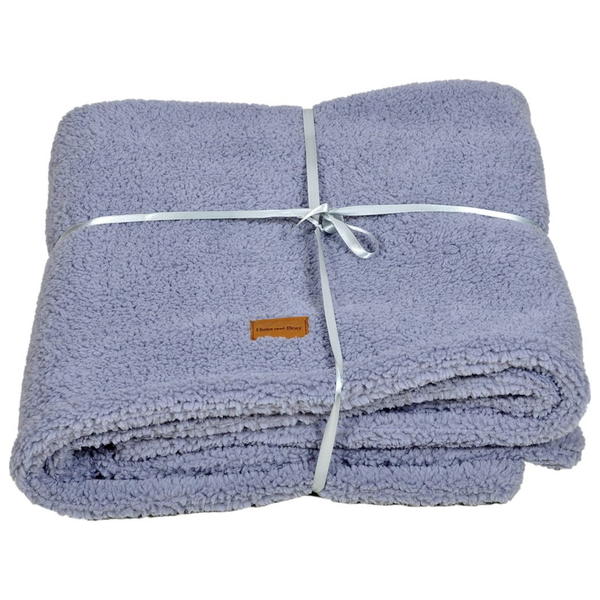 Hem and Boo Luxury Blanket 140 x 100cm - Grey