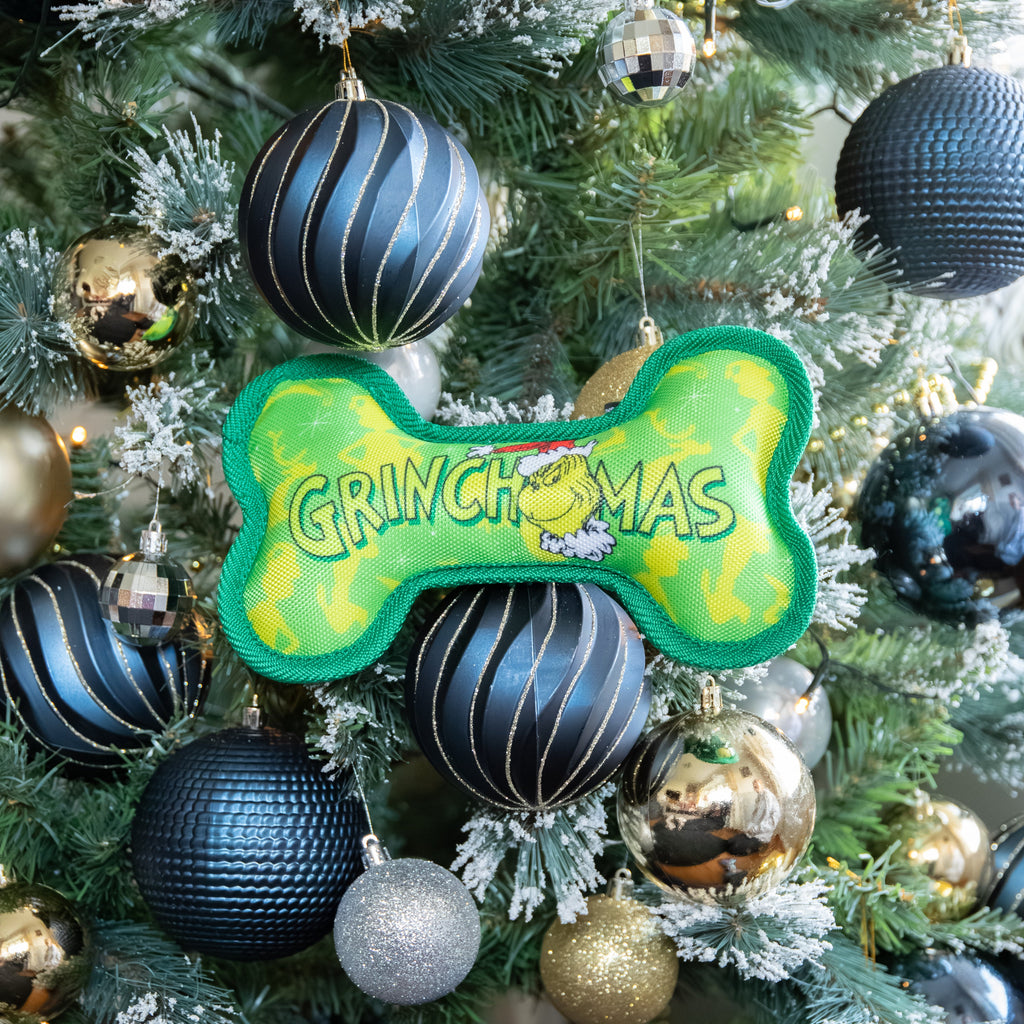 Rosewood Grinch Bone Toy