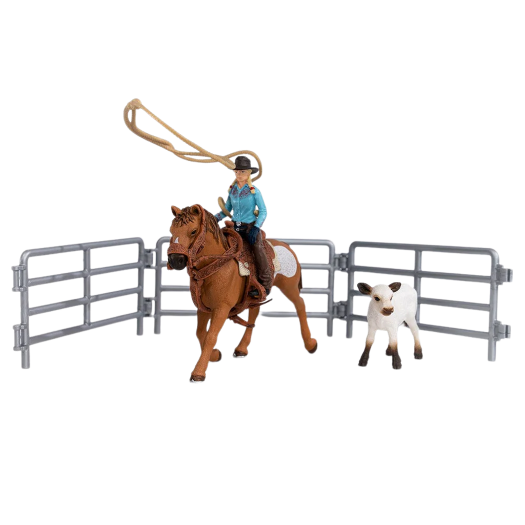 Schleich Cowboy Team Roping Fun