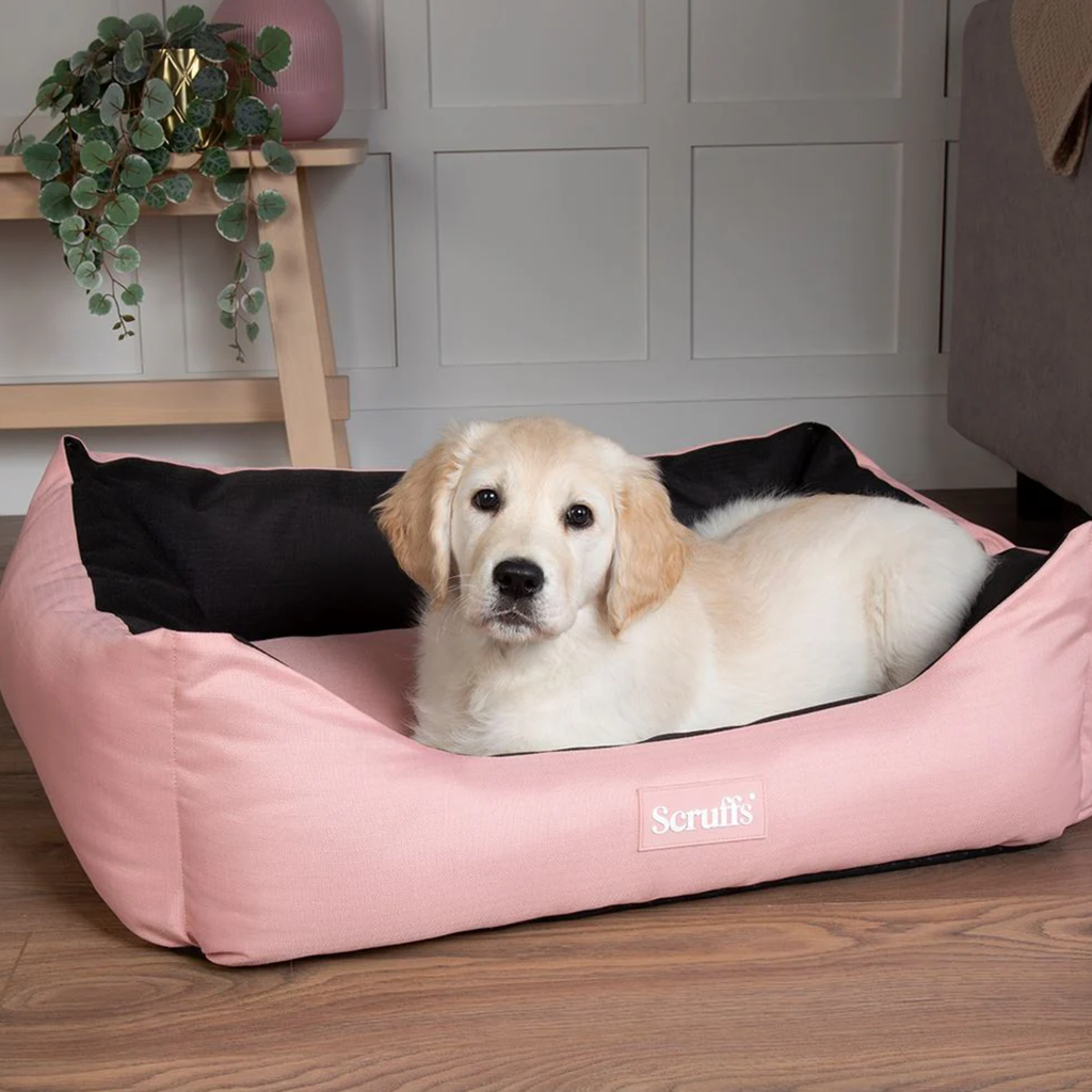Scruffs Expedition Box Bed - Rose Quartz Large