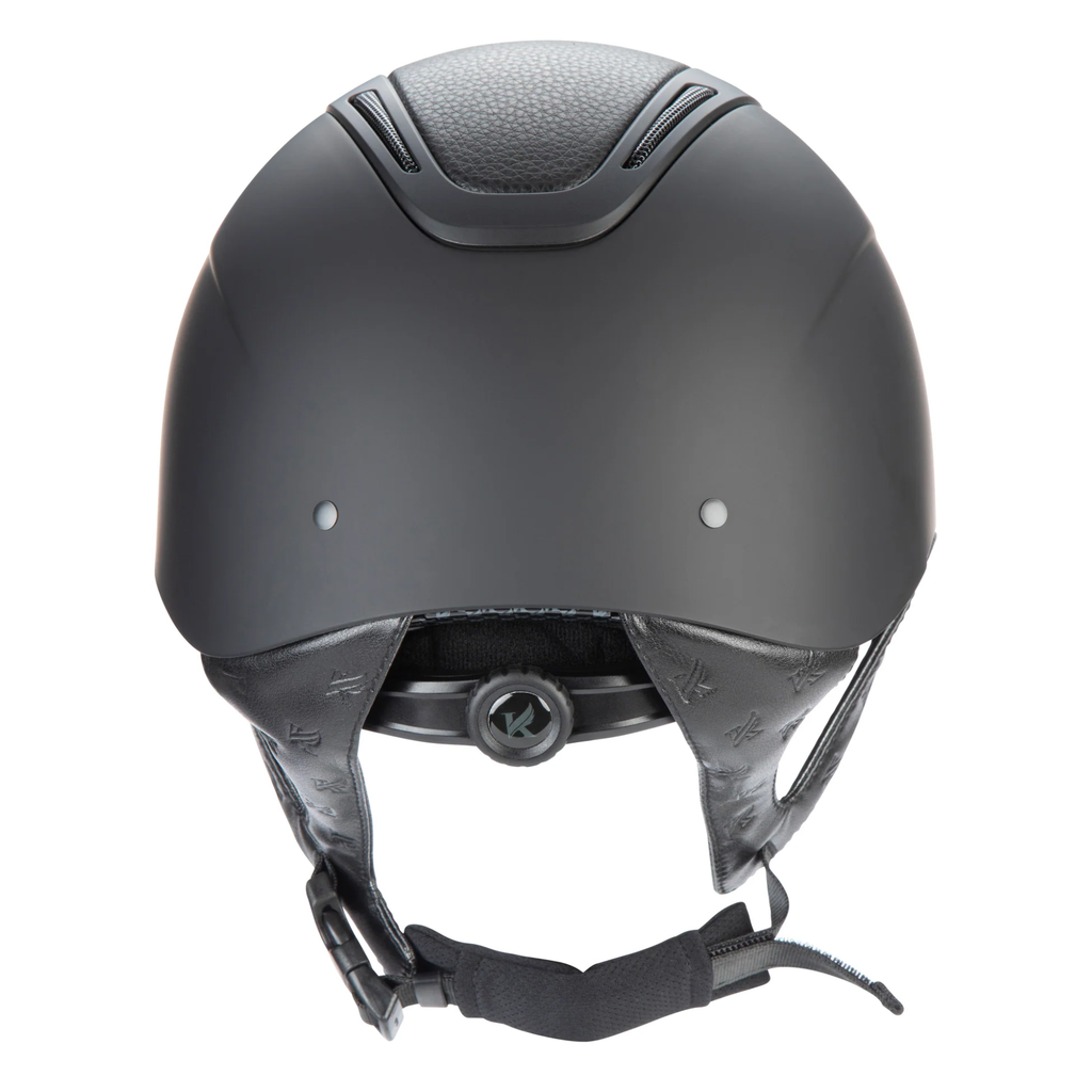 Karben Amity LTHR Riding Hat - Black