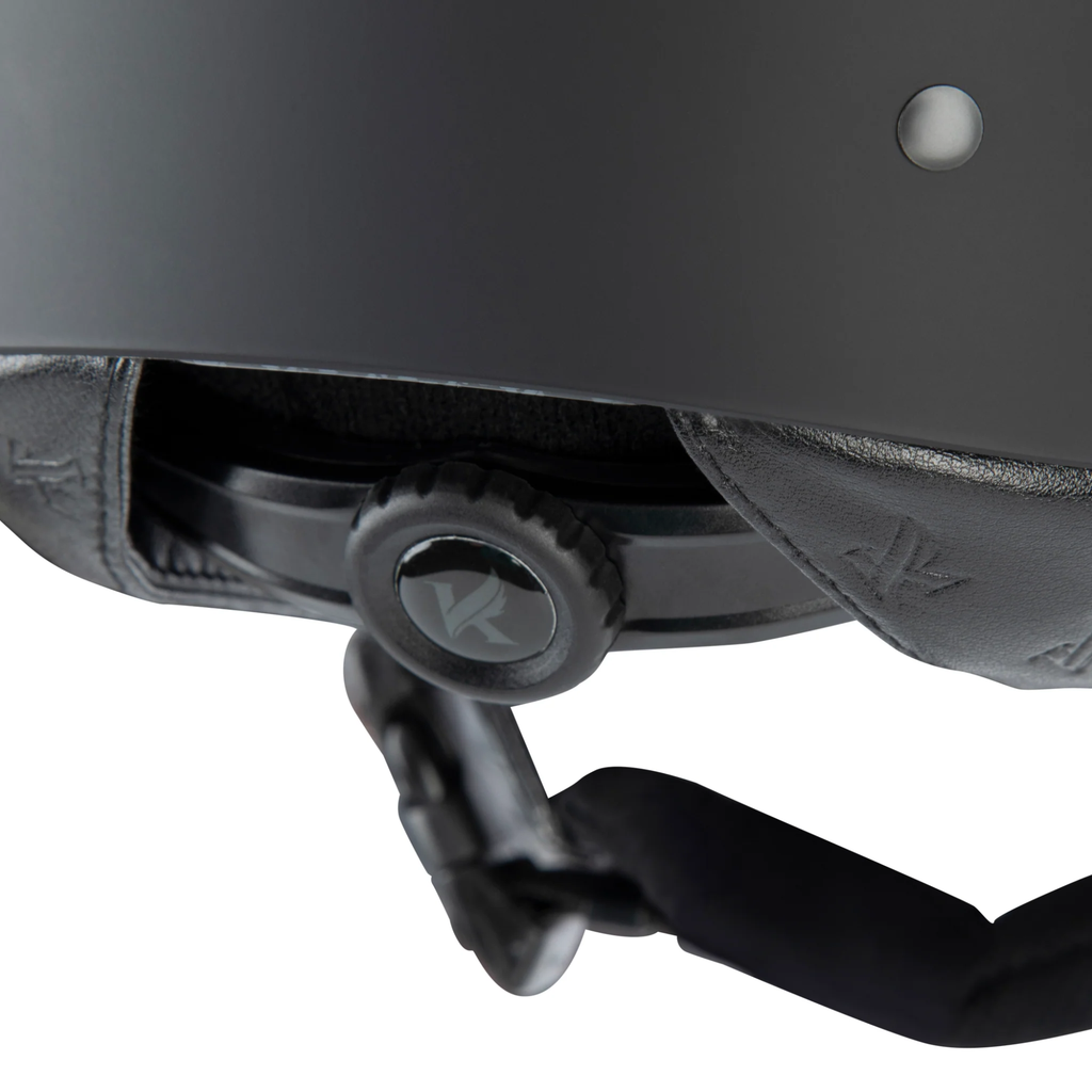 Karben Amity LTHR Riding Hat - Black