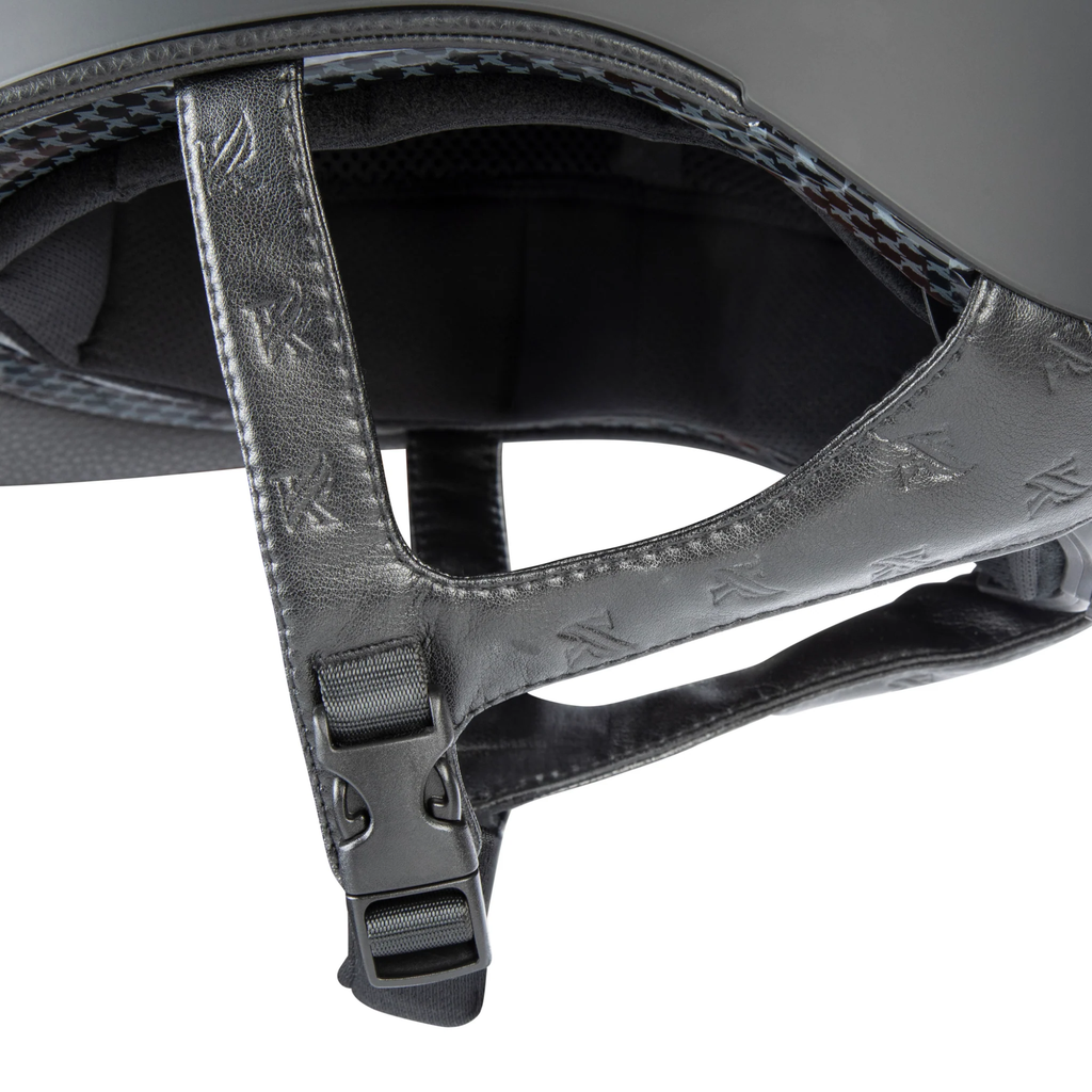 Karben Amity LTHR Riding Hat - Black