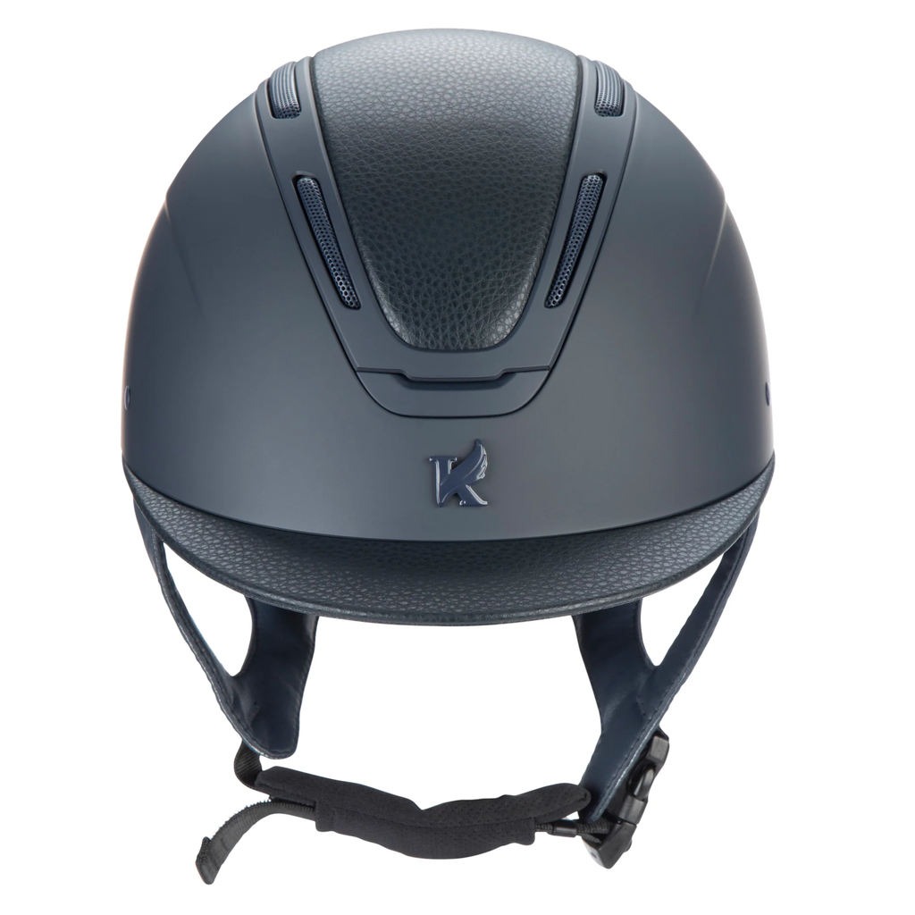 Karben Amity LTHR Riding Hat - Navy