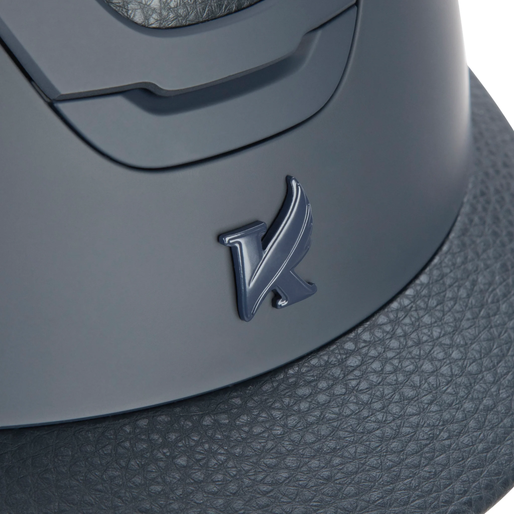 Karben Amity LTHR Riding Hat - Navy
