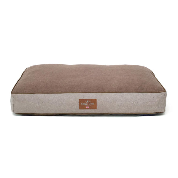 Snug and Cosy Block Memory Foam Mattress - Taupe