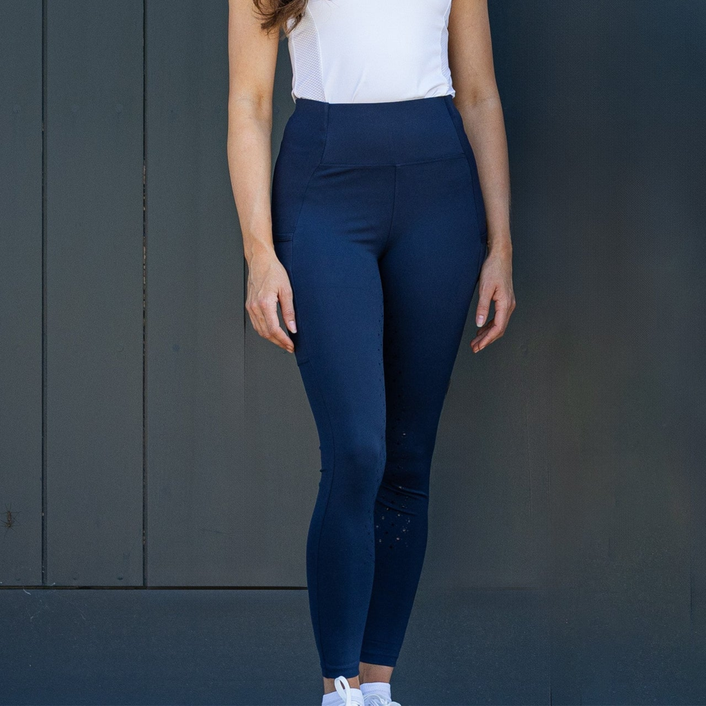 Woof Wear Original Lite Riding Tights - Navy