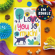 Scoff Paper Love You So Much Edible Card