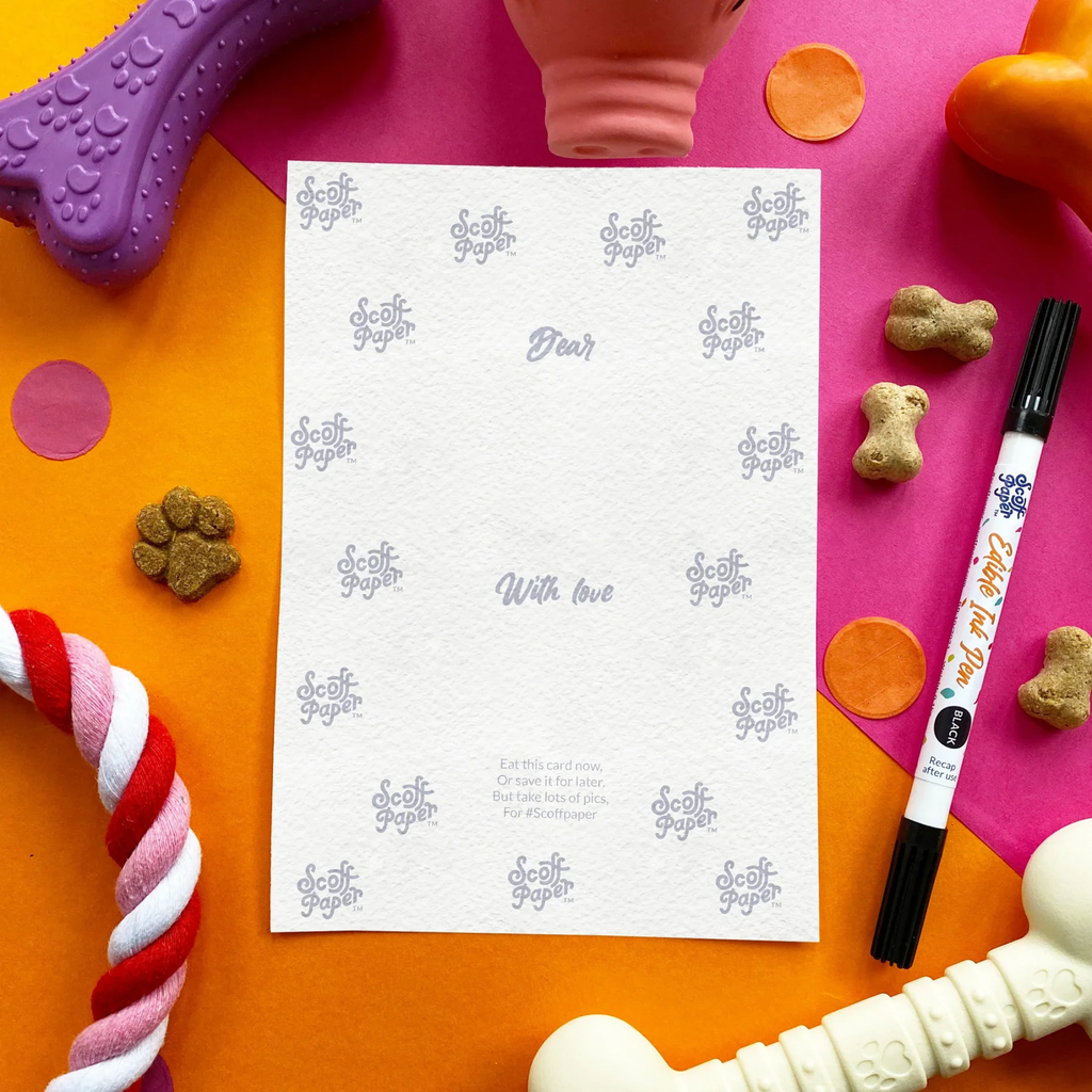 Scoff Paper Love You So Much Edible Card