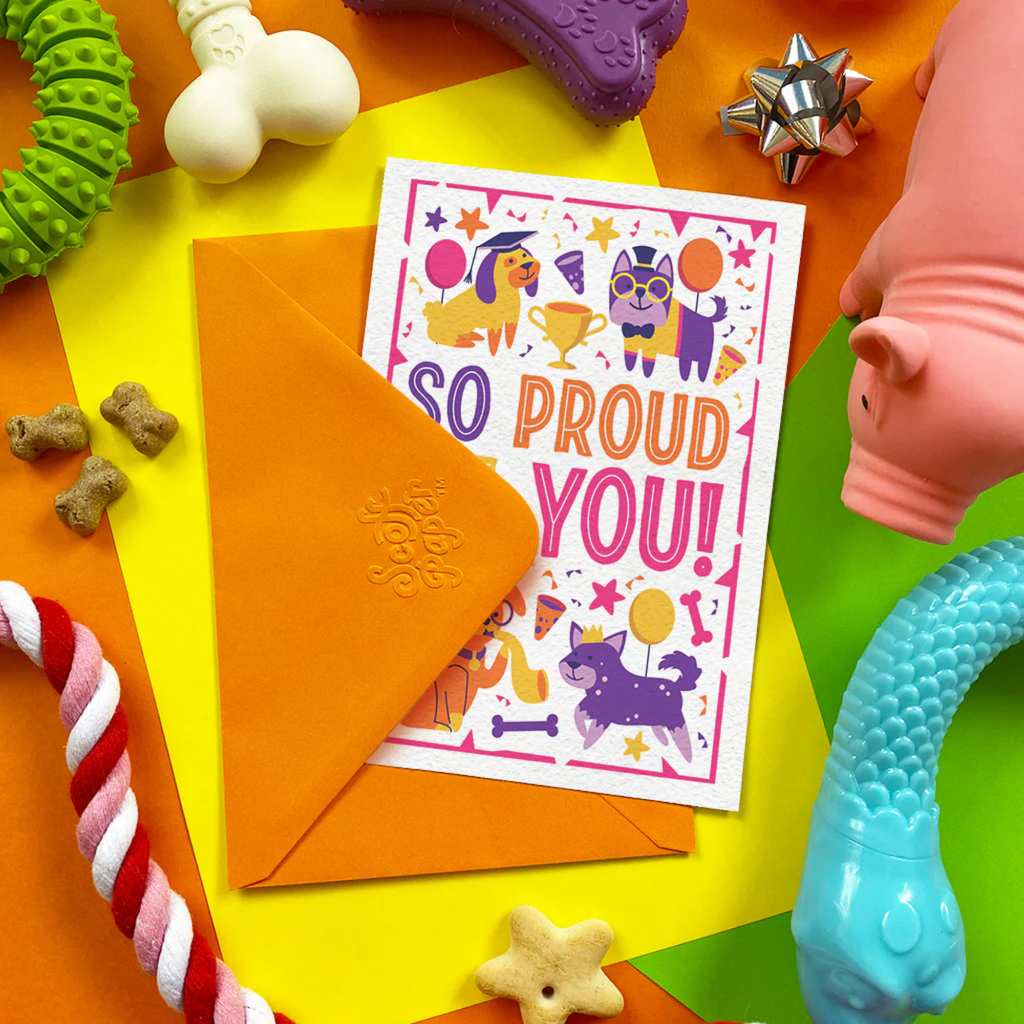 Scoff Paper So Proud Edible Card