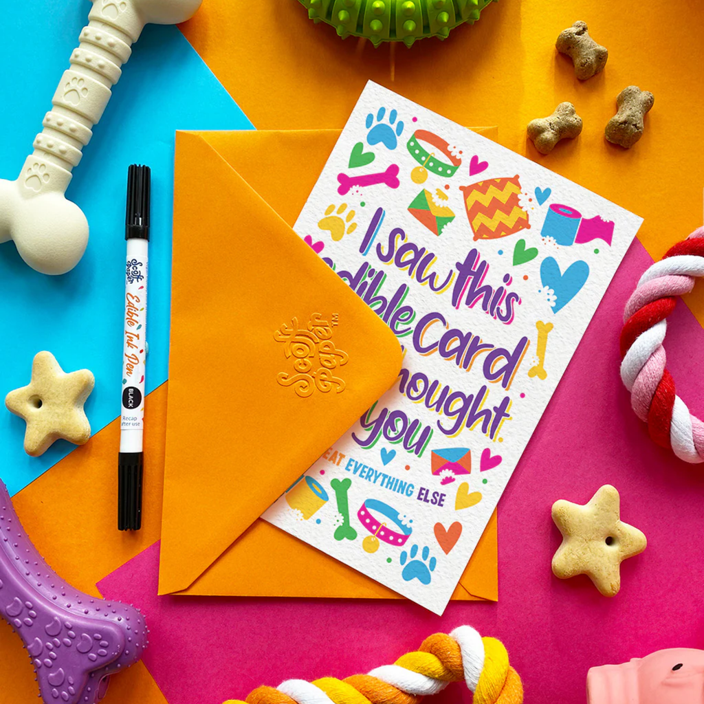 Scoff Paper I Saw This Edible Card