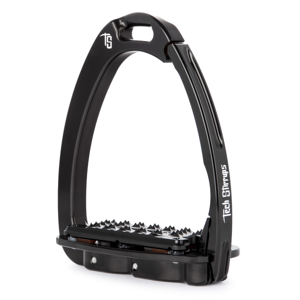 Tech Stirrups Venice Plus Evo Stirrup - Black/Black