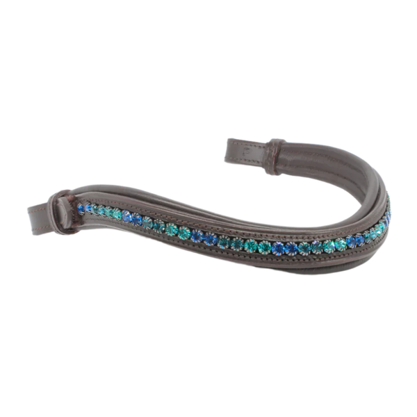 Mackey Midnight Sparkle Browband - Brown