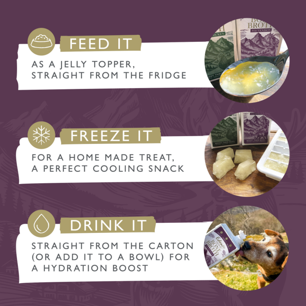 Eden Wild Venison Bone Broth - 500ml