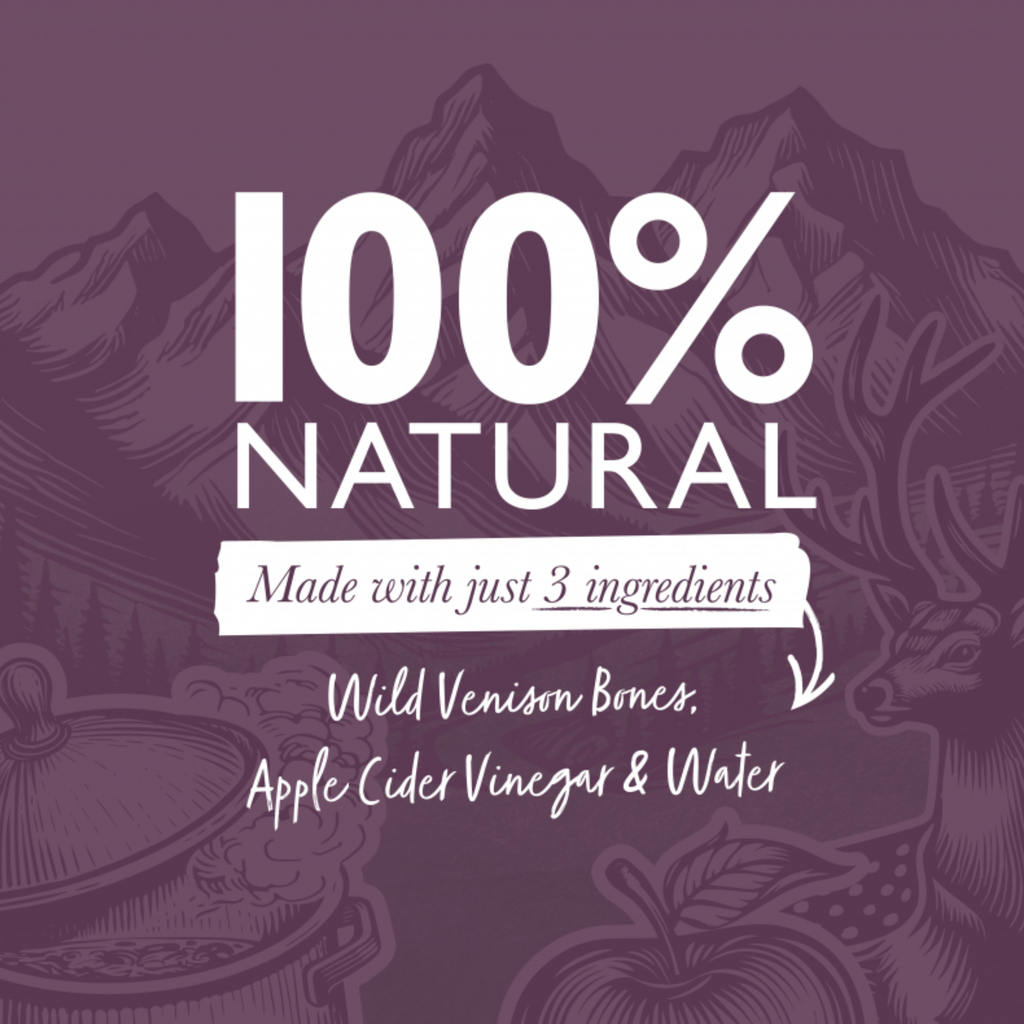 Eden Wild Venison Bone Broth - 500ml
