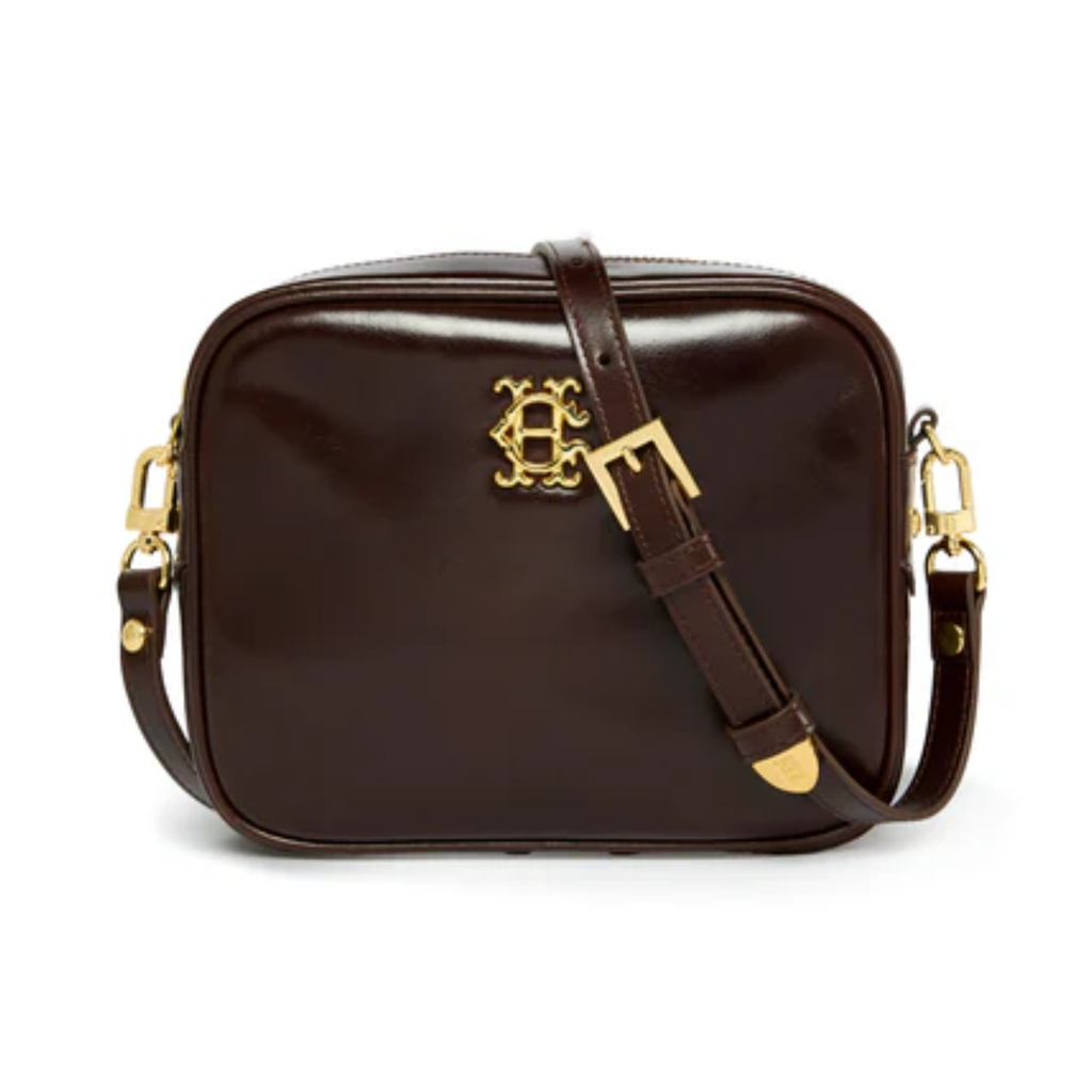 Holland Cooper Country Camera Bag - Chestnut Leather