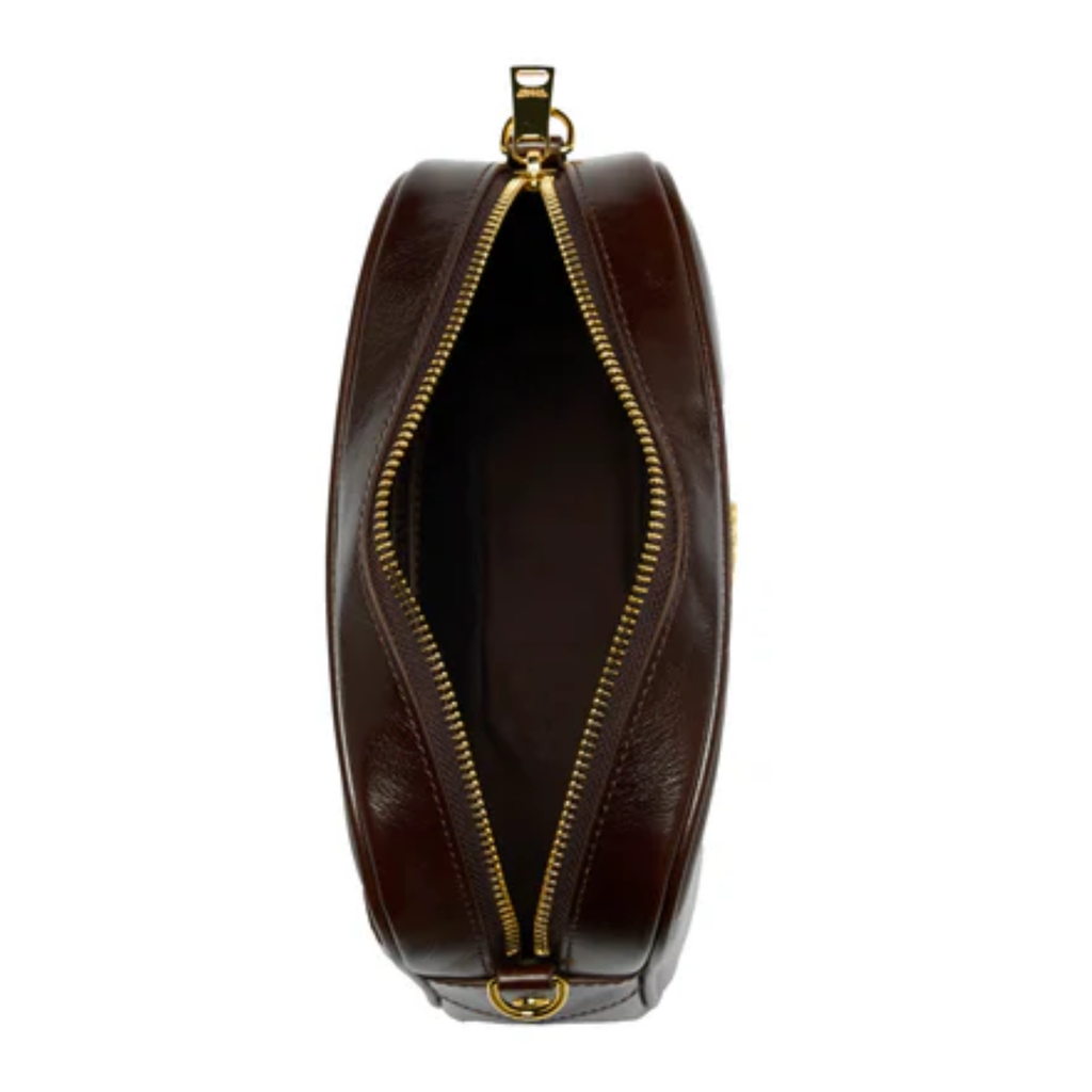 Holland Cooper Country Camera Bag - Chestnut Leather