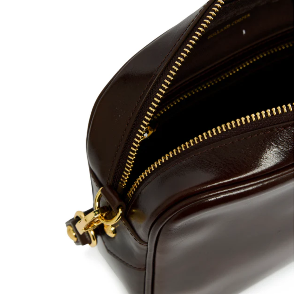Holland Cooper Country Camera Bag - Chestnut Leather