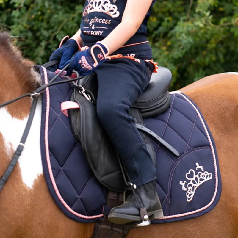 The Princess And The Pony Saddle Pad By Little Rider