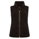 Holland Cooper Country Fleece Gilet - Chocolate Borg