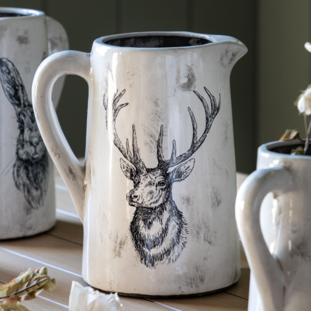 Gallery Direct Stag Pitcher Vase - Large