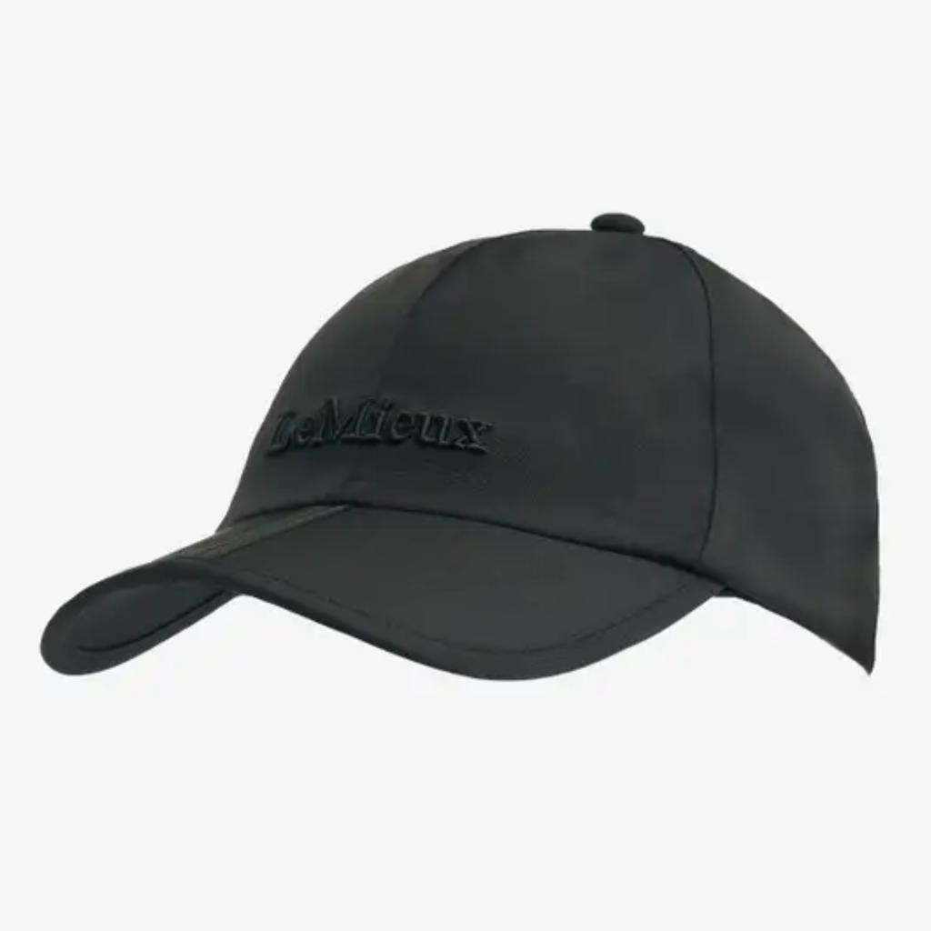 LeMieux x Sealskinz Waterproof Foldable Peak Cap - Black