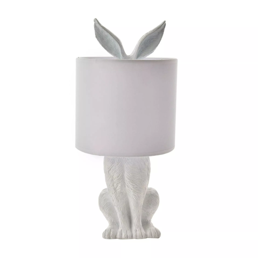 Hestia Hiding White Rabbit Table Lamp