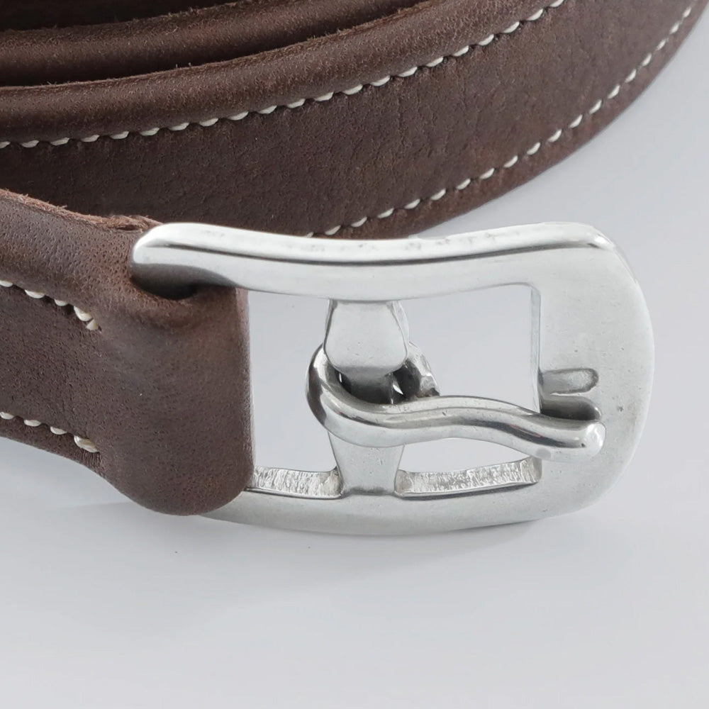 Premier Equine German Aniline Stirrup Leathers - Brown