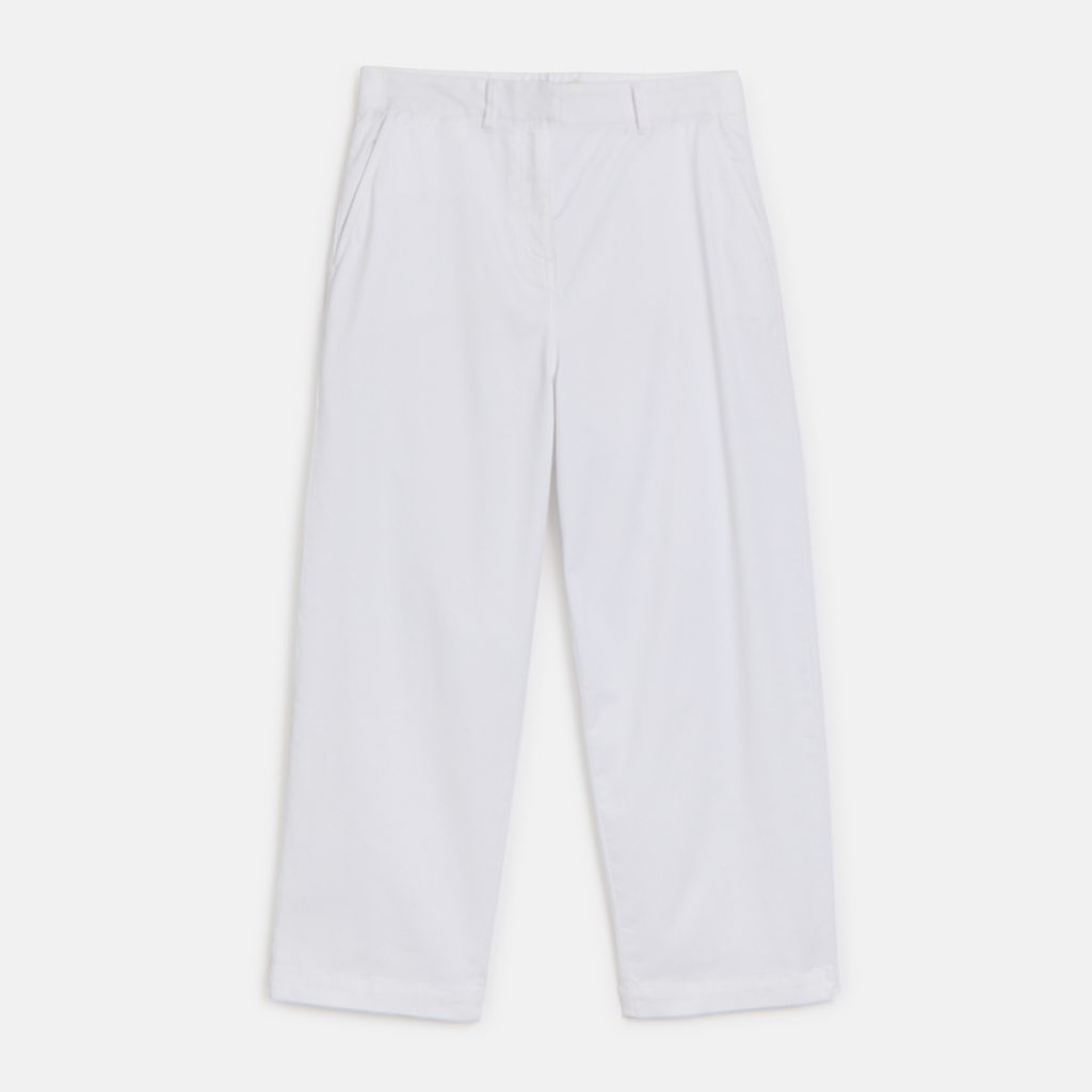 Joules Ladies Wide Leg Chinos - Cream