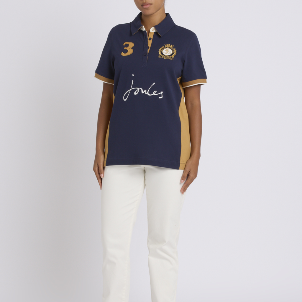 Joules Ladies Beaufort Polo - Navy
