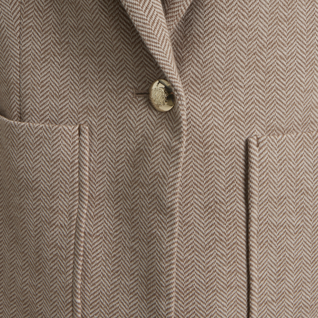 Joules Ladies Albury Jacket - Tan Brown