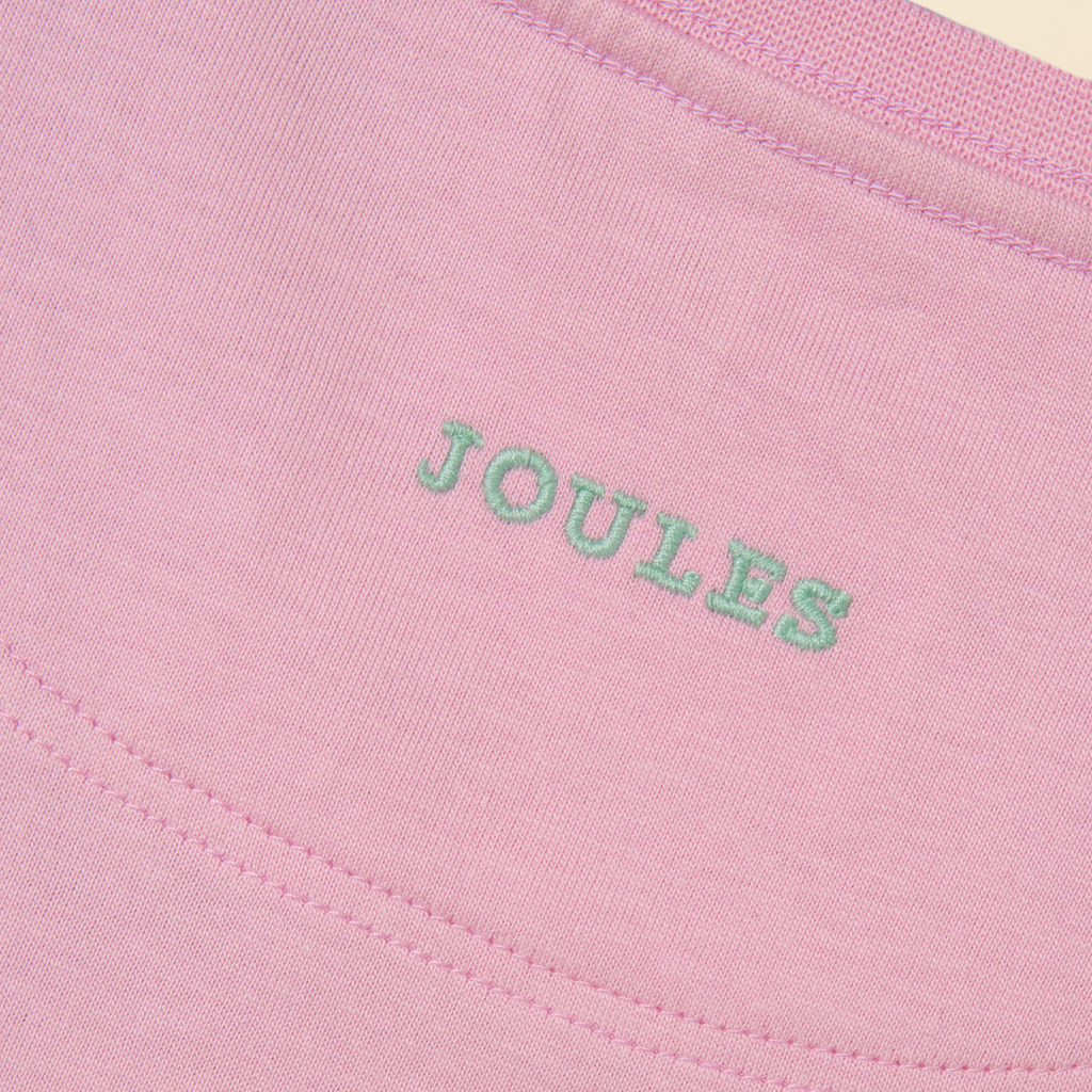Joules Kids Lets Go Tee - Light Pink