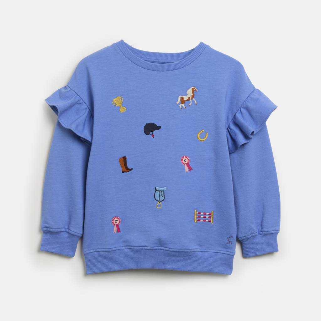 Joules Kids Millie Sweatshirt - Blue
