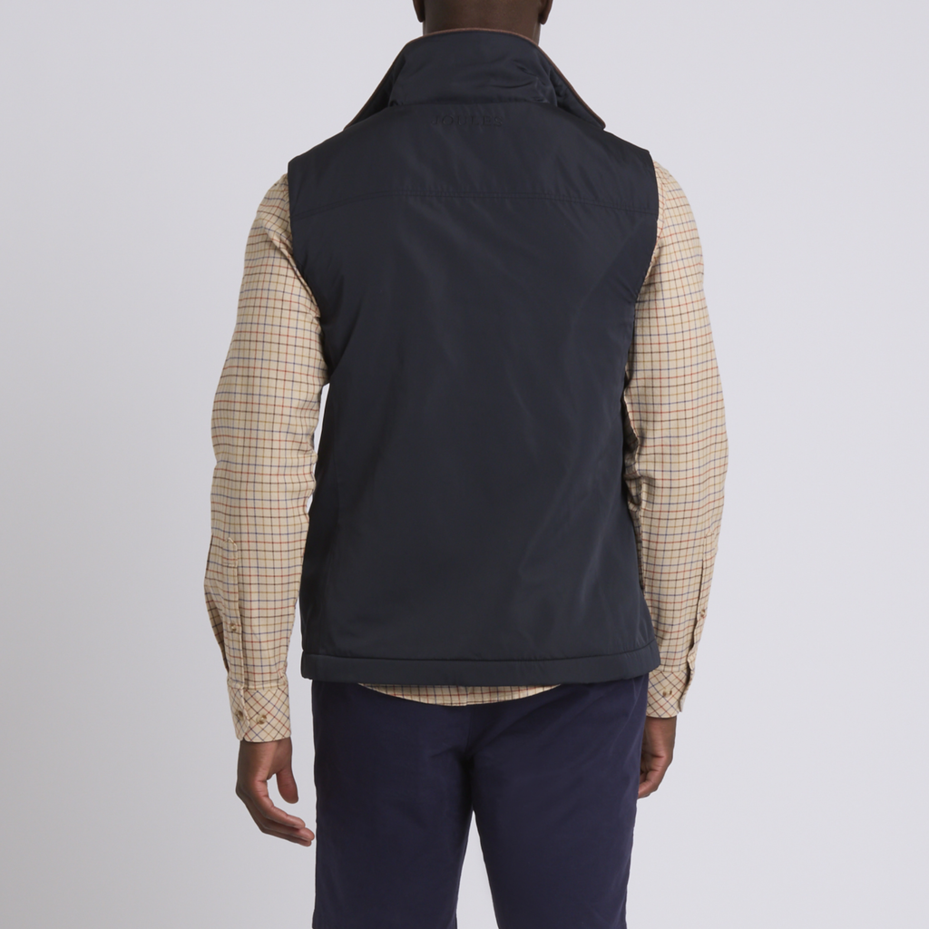 Joules Mens Farnham Gilet Navy
