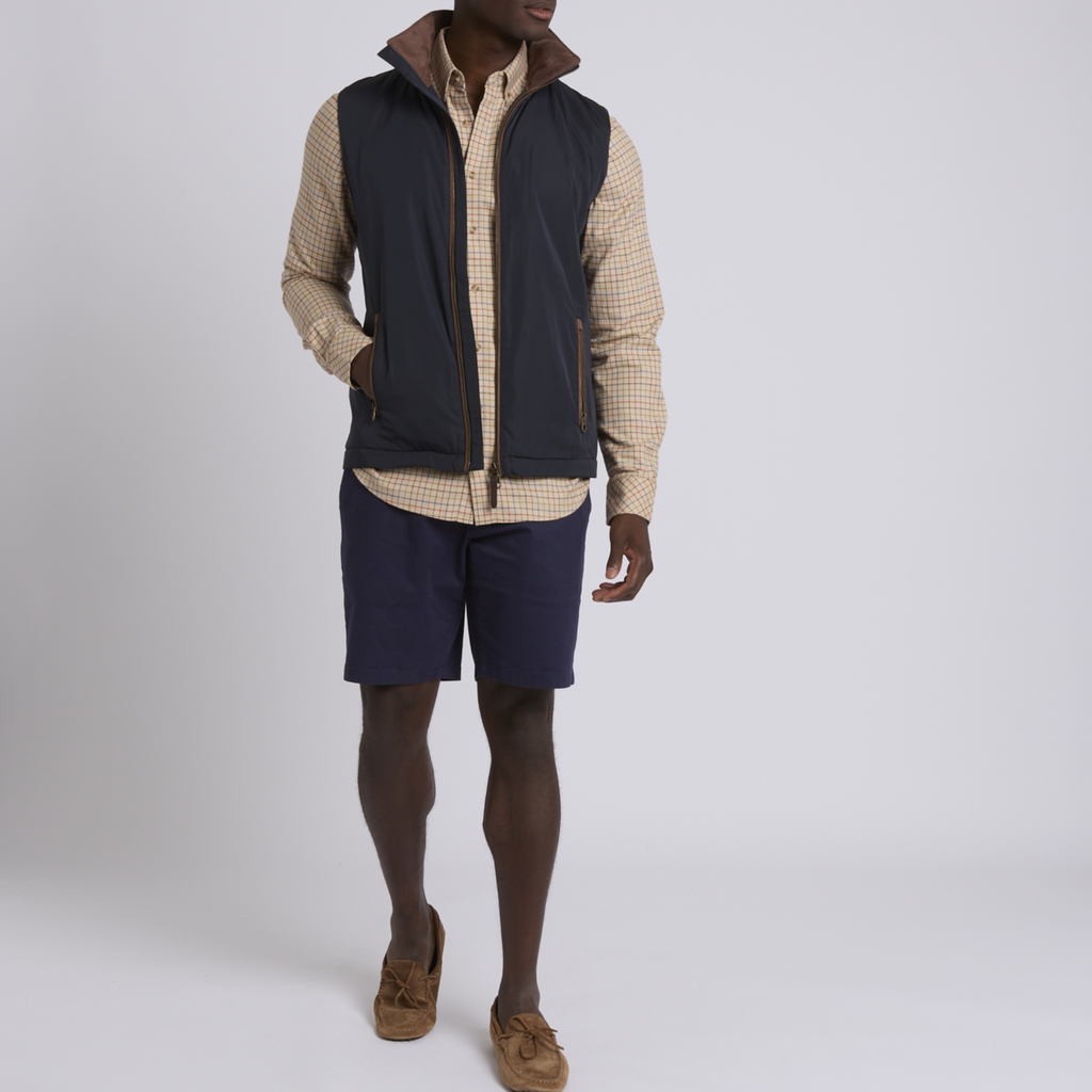 Joules Mens Farnham Gilet Navy