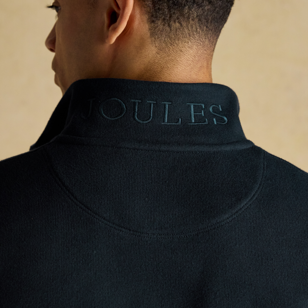 Joules Mens Alistair 1/4 Zip Navy