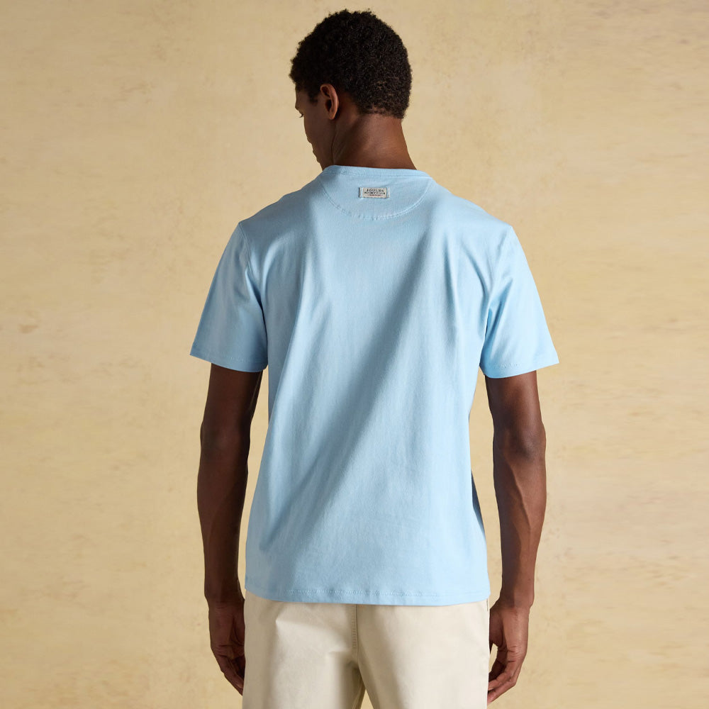 Joules Mens Rugby Club Shirt Light Blue