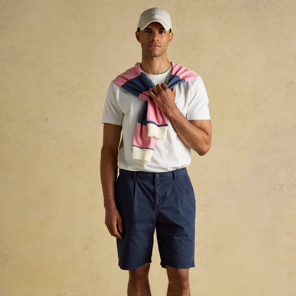 Joules Relaxed Chino Shorts Navy