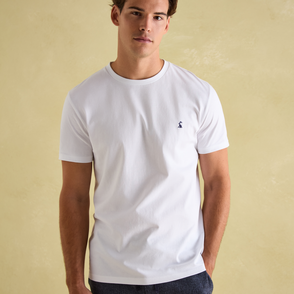 Joules Mens Everyday Tee - White