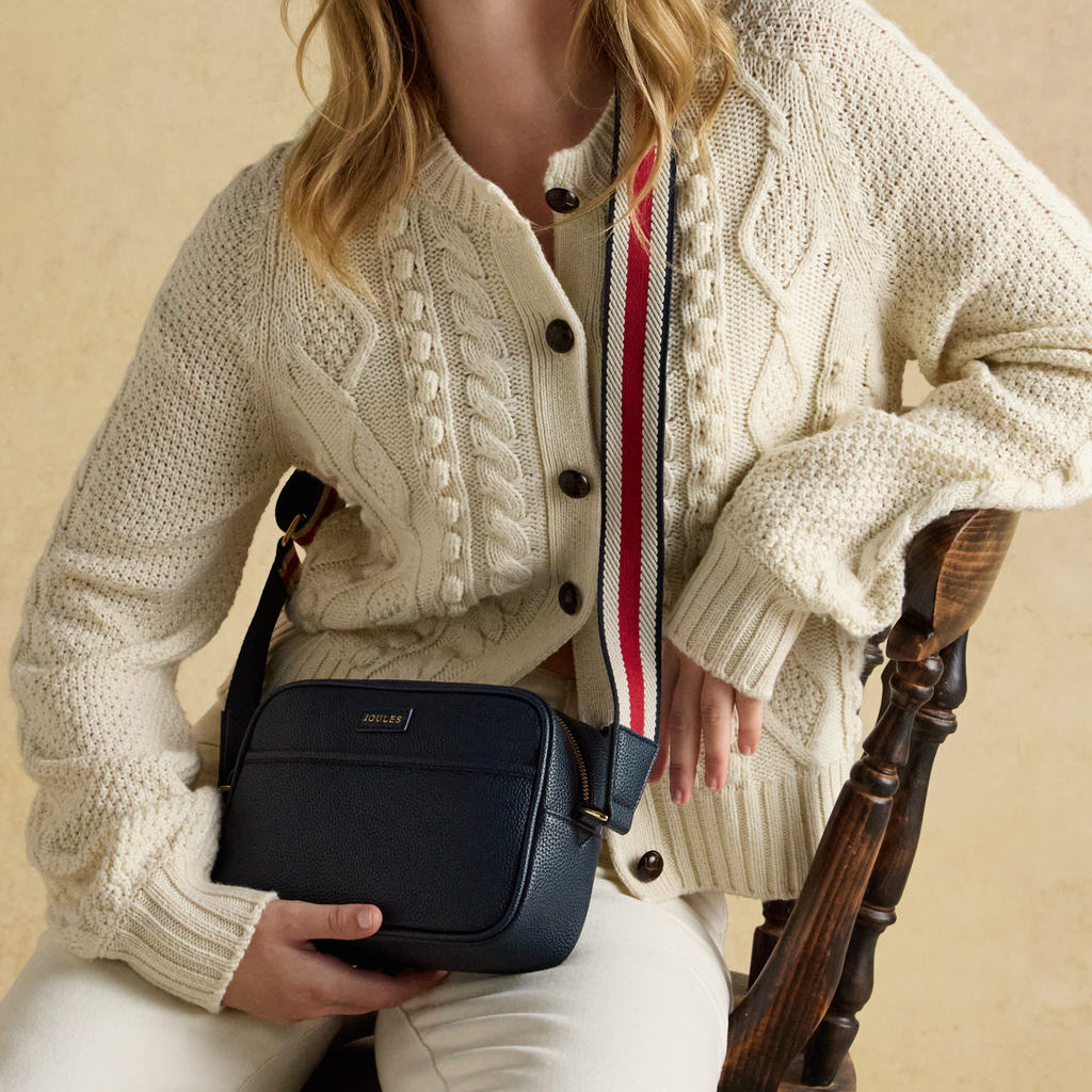 Joules Trent Cross Body Bag - Navy