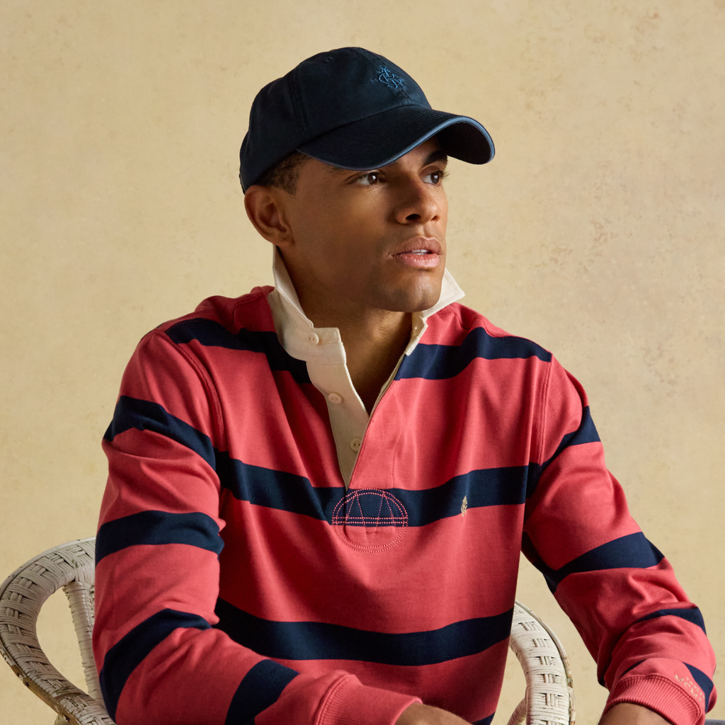 Joules Mens Daly Cotton Hat  -Navy