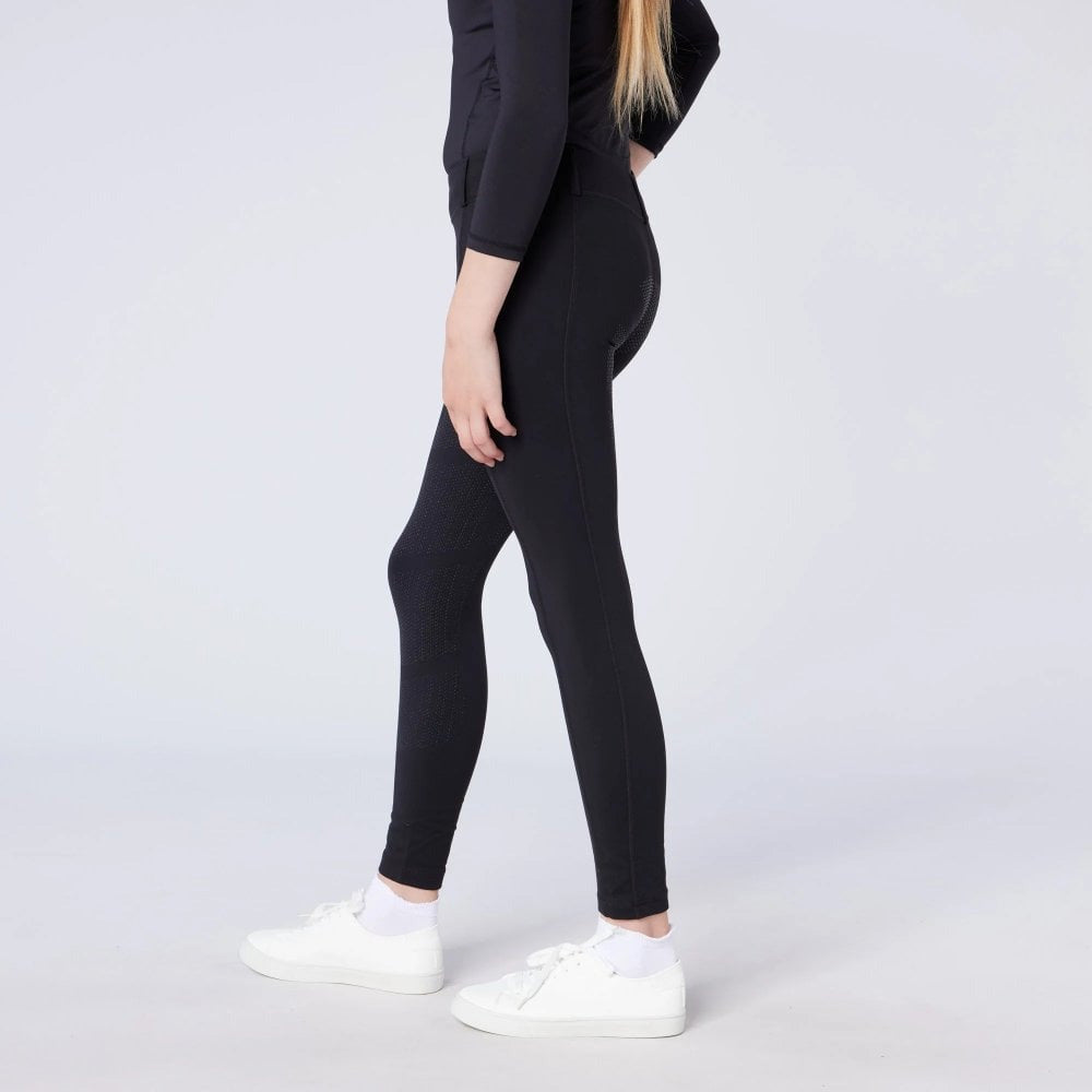 Cameo Junior All Season Riding Tights - Dark Grey