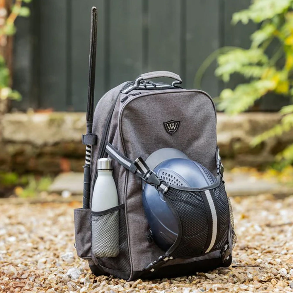 Woof Wear Riders Backpack - Grey/Black