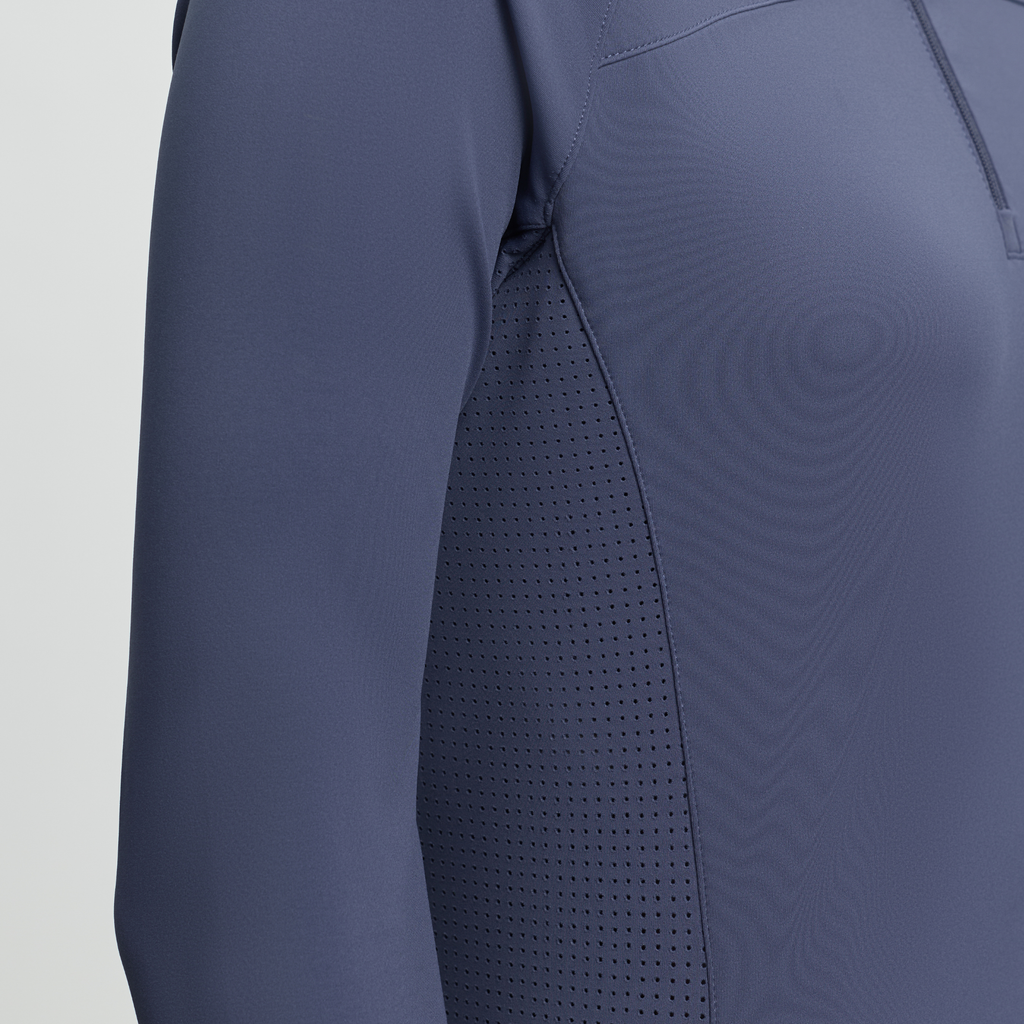 LeMieux Ladies Airflow Long Sleeve Base Layer - Shadow