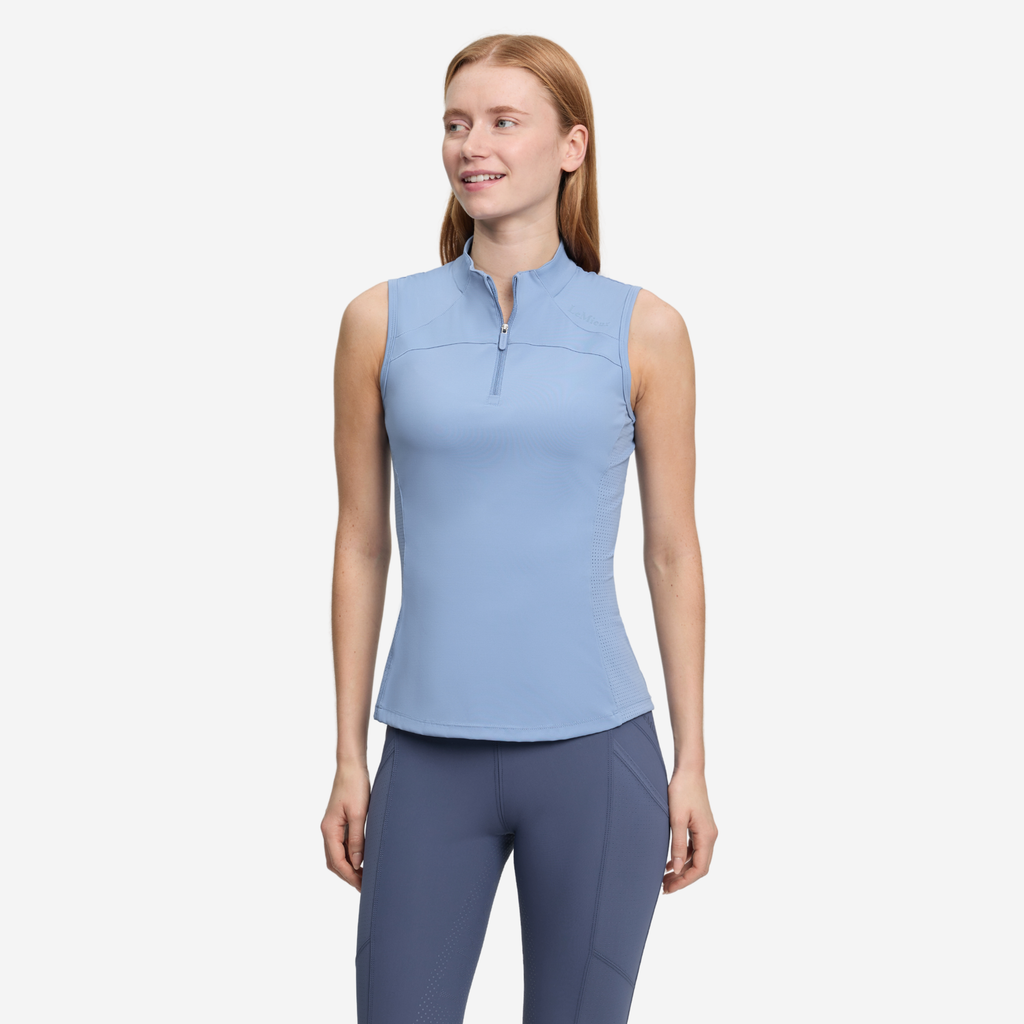 LeMieux Ladies Airflow Sleeveless Base Layer - Powder Blue