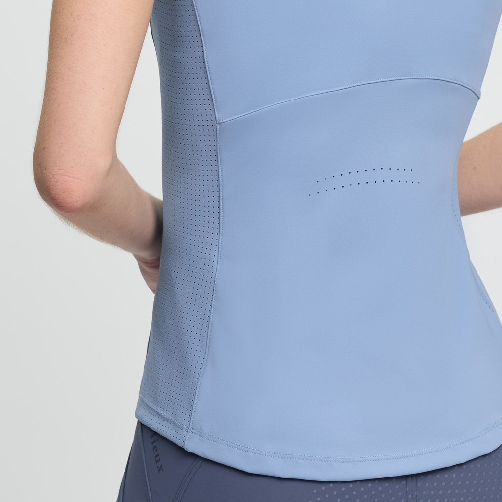 LeMieux Ladies Airflow Sleeveless Base Layer - Powder Blue