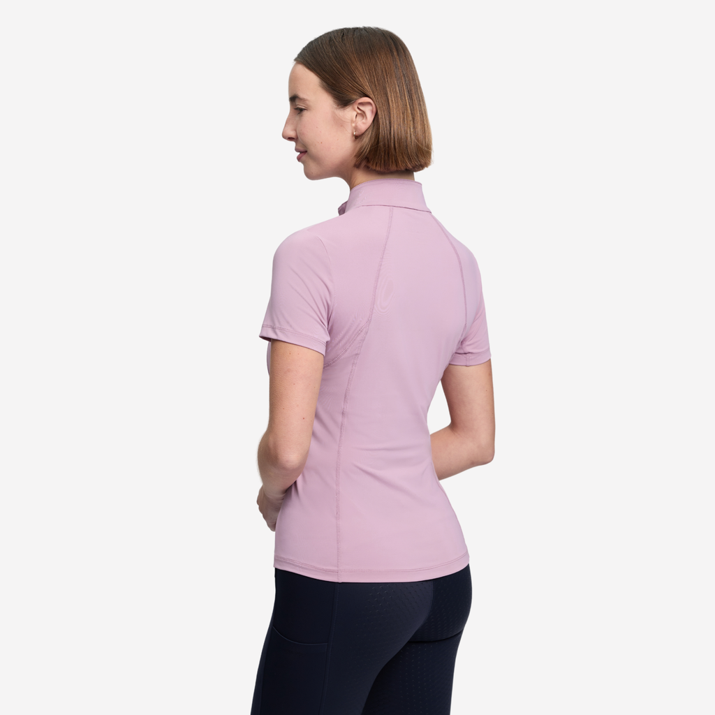 LeMieux Ladies Classique Short Sleeve Base Layer - Fondant
